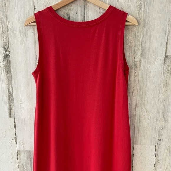 Pendleton Eliot Red Sleeveless Cotton Dress Size M - Picture 7 of 10